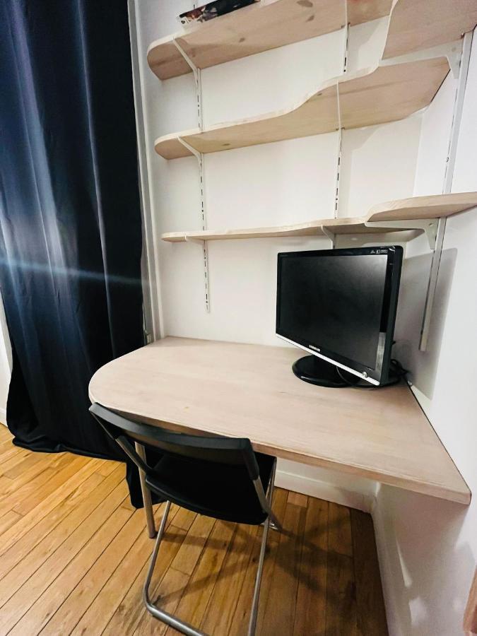 Apartamento Stationnement Gratuit, 3Mn Du Metro, Parfait Pour Teletravailler Maisons-Alfort Exterior foto